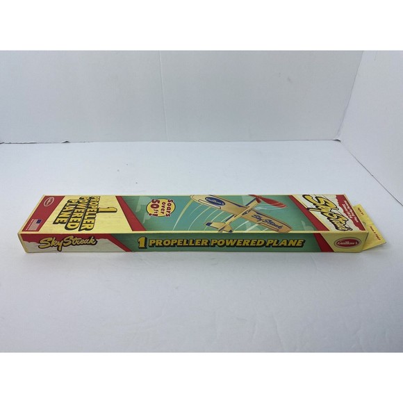 Guillow Sky Streak 1 Propeller Powered Plane, #7007.  New. - Picture 4 of 4